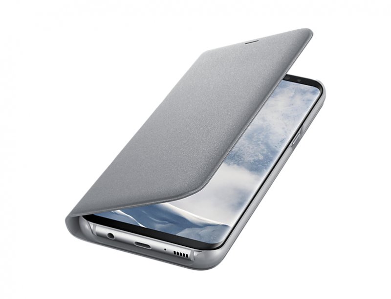 Samsung LED View Cover pro S8+ (G955) Silver - obrázek č. 3