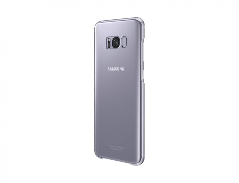 Samsung Clear Cover pro S8+ (G955) Violet - obrázek č. 4