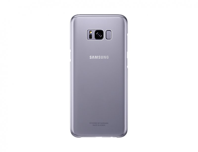 Samsung Clear Cover pro S8+ (G955) Violet - obrázek č. 2