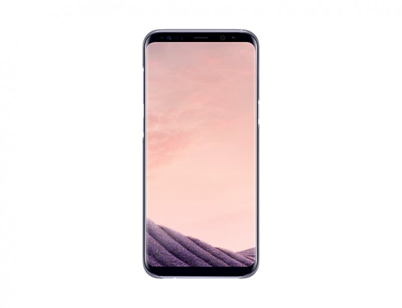 Samsung Clear Cover pro S8+ (G955) Violet - obrázek produktu