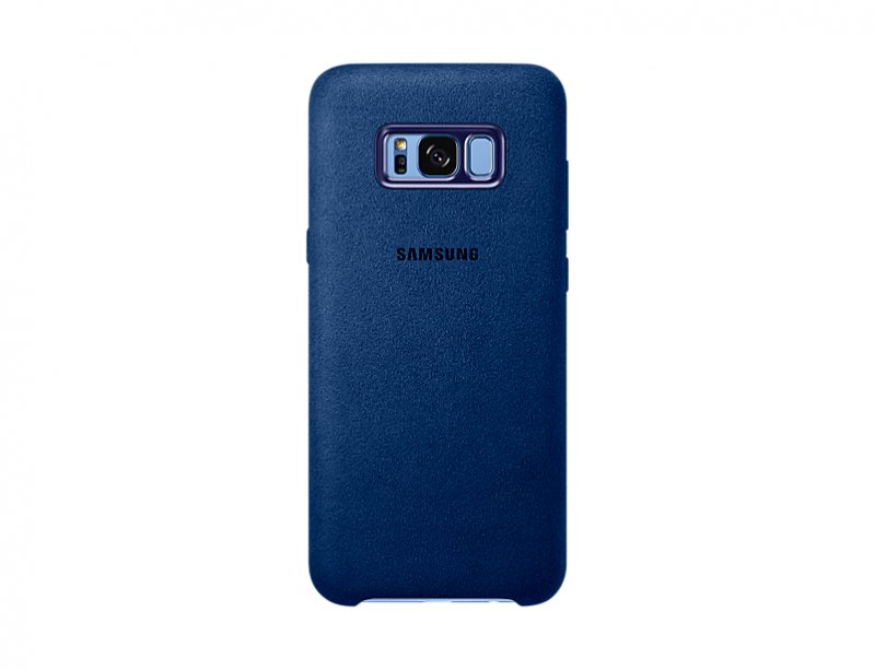 Samsung Alcantara Cover pro S8+ (G955) Blue - obrázek č. 1