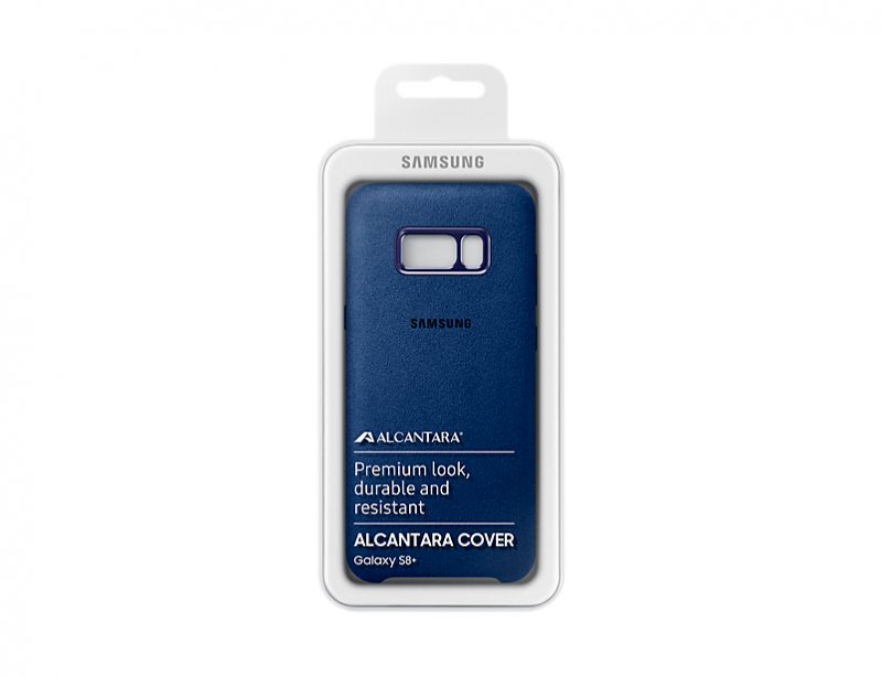 Samsung Alcantara Cover pro S8+ (G955) Blue - obrázek č. 2