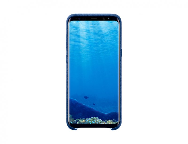 Samsung Alcantara Cover pro S8+ (G955) Blue - obrázek produktu