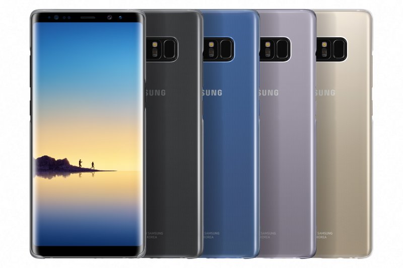 Samsung Clear Cover pro NOTE 8 Transparent - obrázek č. 5