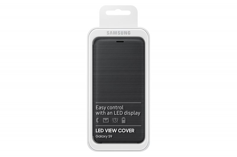 Samsung Flipové pouzdro LED View pro S9 Black - obrázek č. 4
