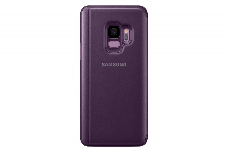 Samsung Flipové pouzdro Clear View pro S9 Purple - obrázek č. 1