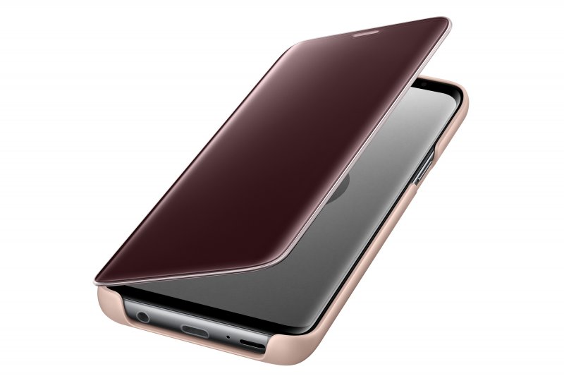 Samsung Flipové pouzdro Clear View pro S9 Gold - obrázek č. 3