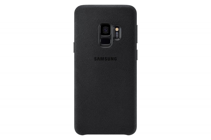 Samsung Zadní kryt - kůže Alcantara pro S9 Black - obrázek č. 1