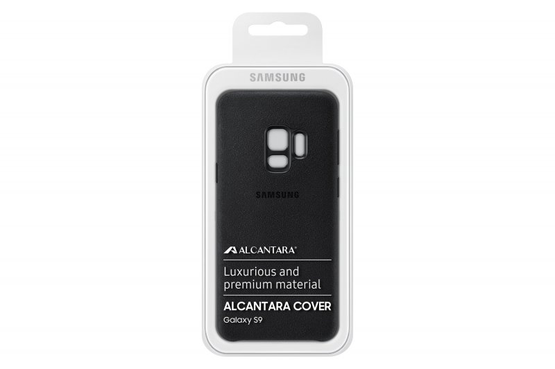 Samsung Zadní kryt - kůže Alcantara pro S9 Black - obrázek č. 3