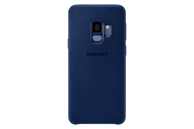 Samsung Zadní kryt - kůže Alcantara pro S9 Blue - obrázek č. 1