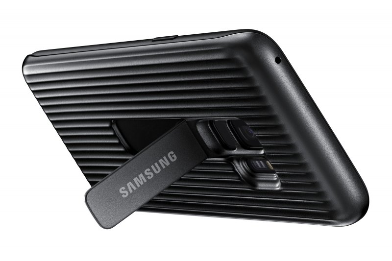 Samsung Tvrzený ochranný zadní kryt pro S9 Black - obrázek č. 6