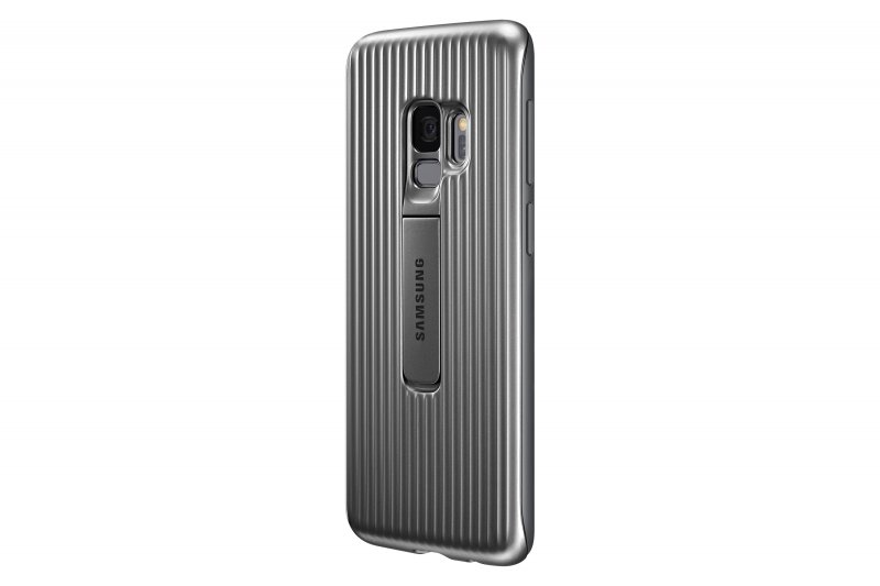 Samsung Tvrzený ochranný zadní kryt pro S9 Silver - obrázek č. 2