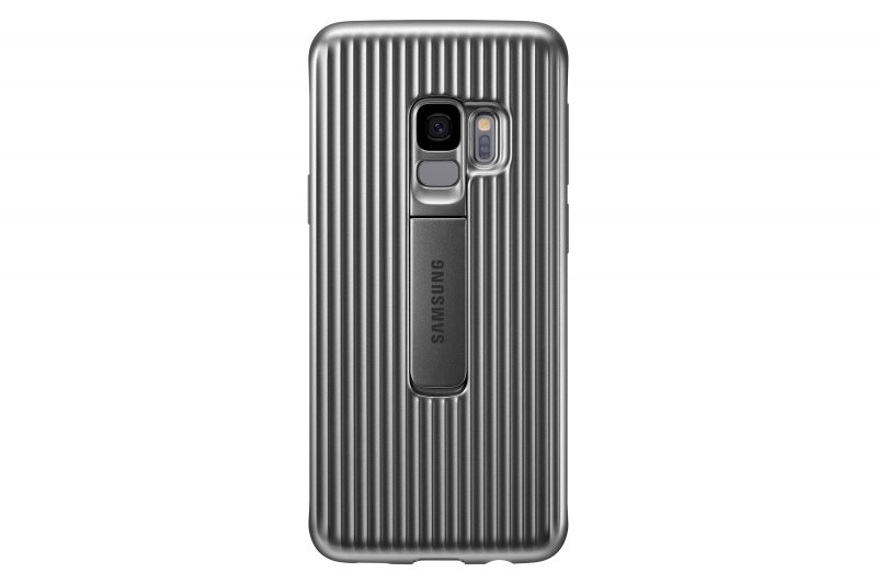 Samsung Tvrzený ochranný zadní kryt pro S9 Silver - obrázek č. 1