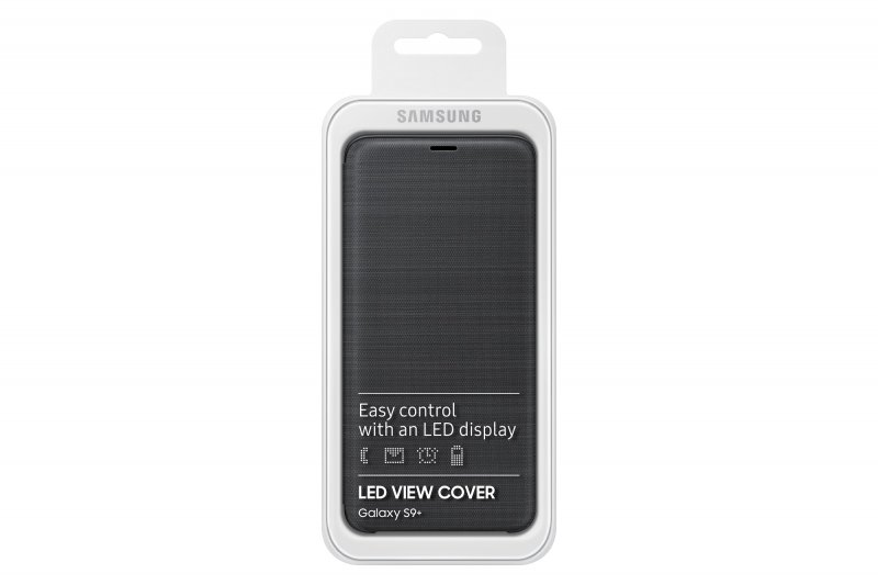 Samsung Flipové pouzdro LED View pro S9+ Black - obrázek č. 4