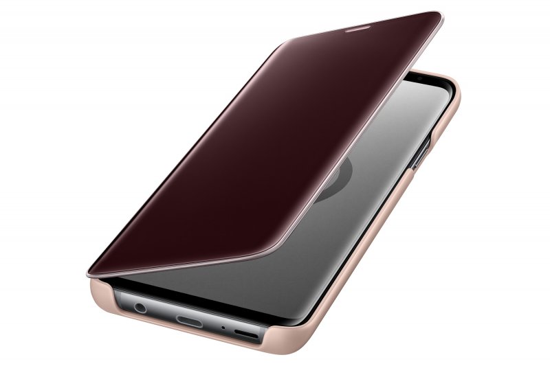 Samsung Flipové pouzdro Clear View pro S9+ Gold - obrázek č. 3
