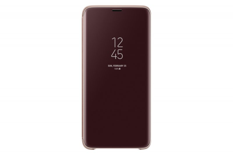 Samsung Flipové pouzdro Clear View pro S9+ Gold - obrázek produktu