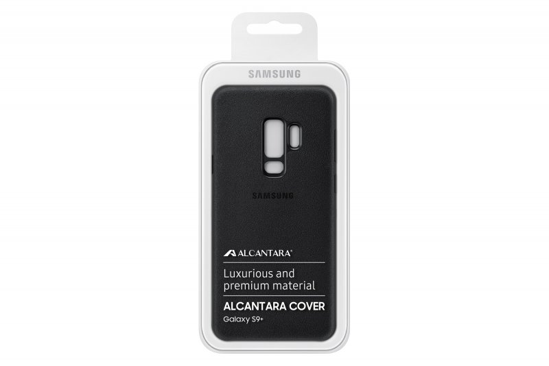Samsung Zadní kryt - kůže Alcantara pro S9+ Black - obrázek č. 3