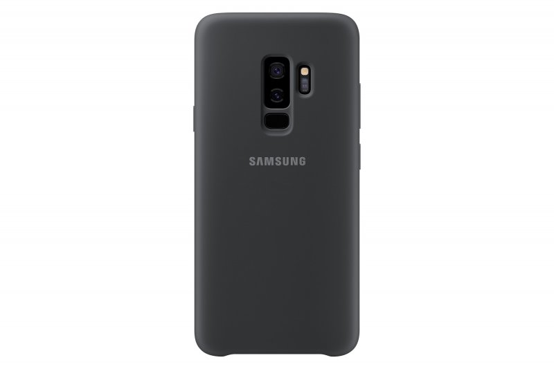 Samsung Silikonový zadní kryt pro S9+ Black - obrázek č. 1