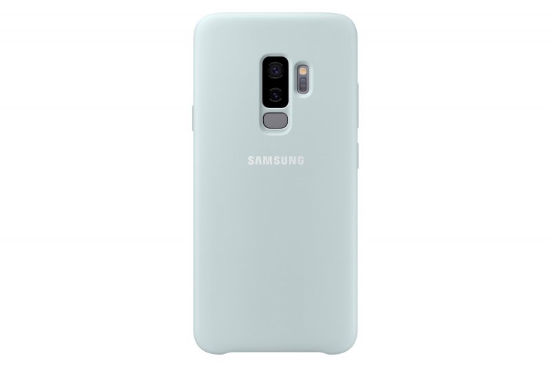 Samsung Silikonový zadní kryt pro S9+ Blue - obrázek č. 1