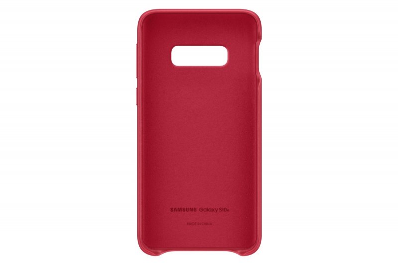Samsung Leather Cover S10e Red - obrázek č. 3