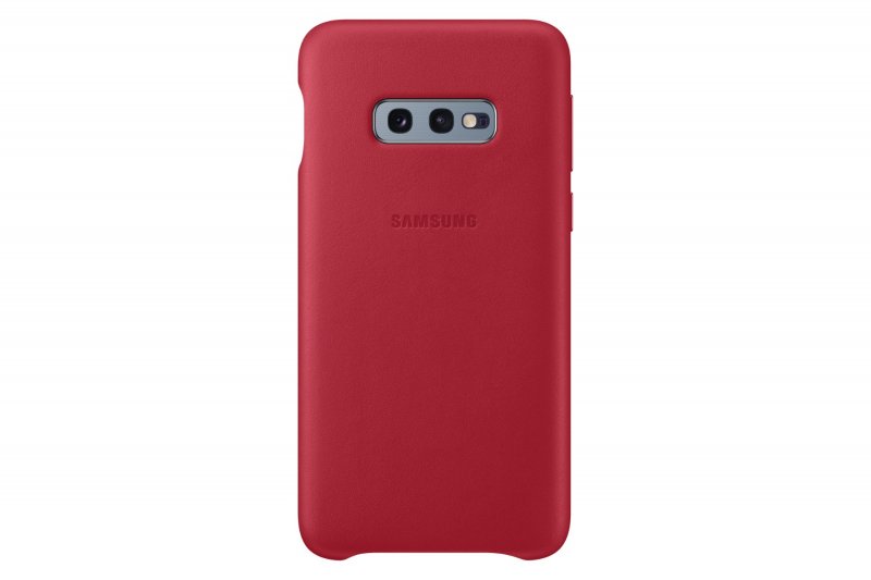 Samsung Leather Cover S10e Red - obrázek č. 1