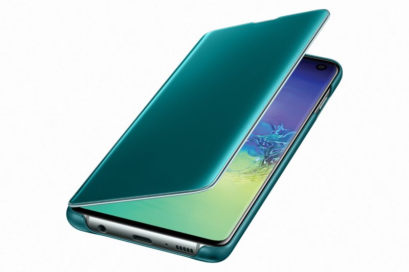Samsung Clear View Cover S10 Green - obrázek č. 1