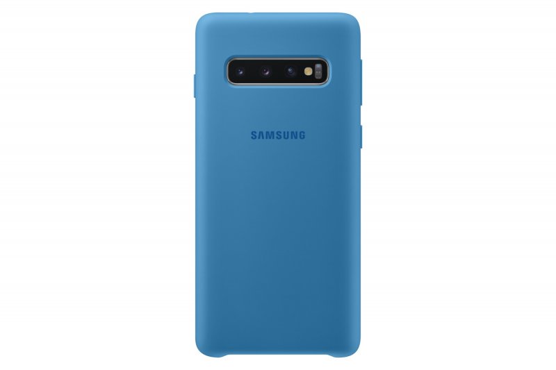 Samsung Silicone Cover S10 Blue - obrázek č. 1