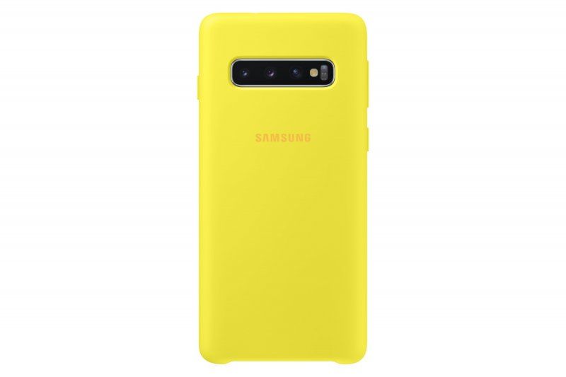 Samsung Silicone Cover S10 Yellow - obrázek č. 1