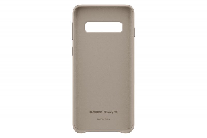 Samsung Leather Cover S10 Gray - obrázek produktu
