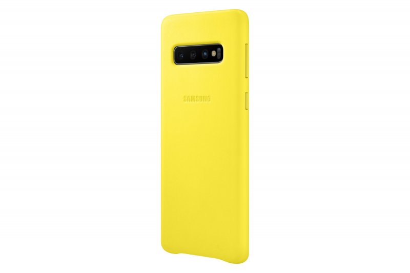 Samsung Leather Cover S10 Yellow - obrázek č. 2