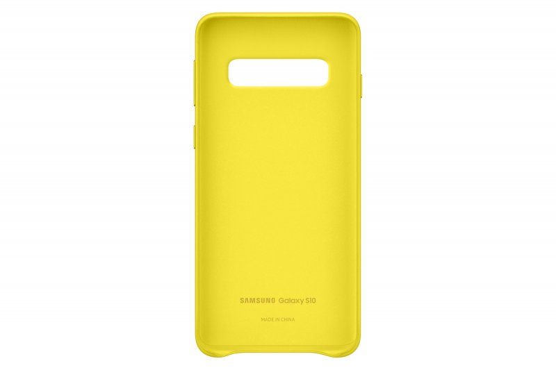 Samsung Leather Cover S10 Yellow - obrázek č. 3