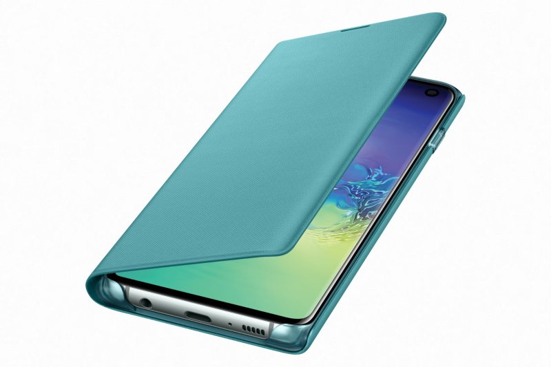 Samsung LED View Cover S10 Green - obrázek č. 1