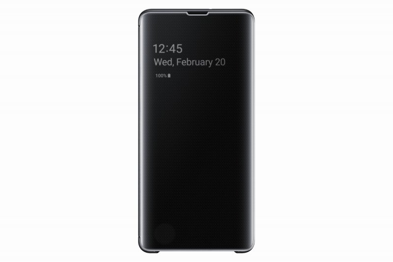 Samsung Clear View Cover S10+ Black - obrázek č. 2