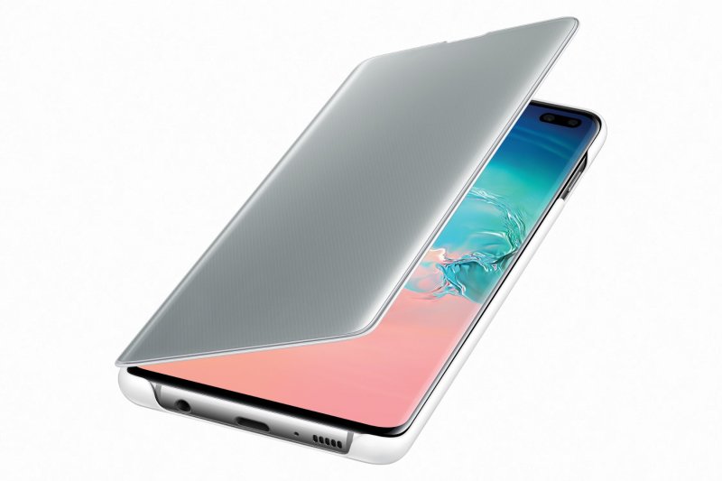 Samsung Clear View Cover S10+ White - obrázek č. 1