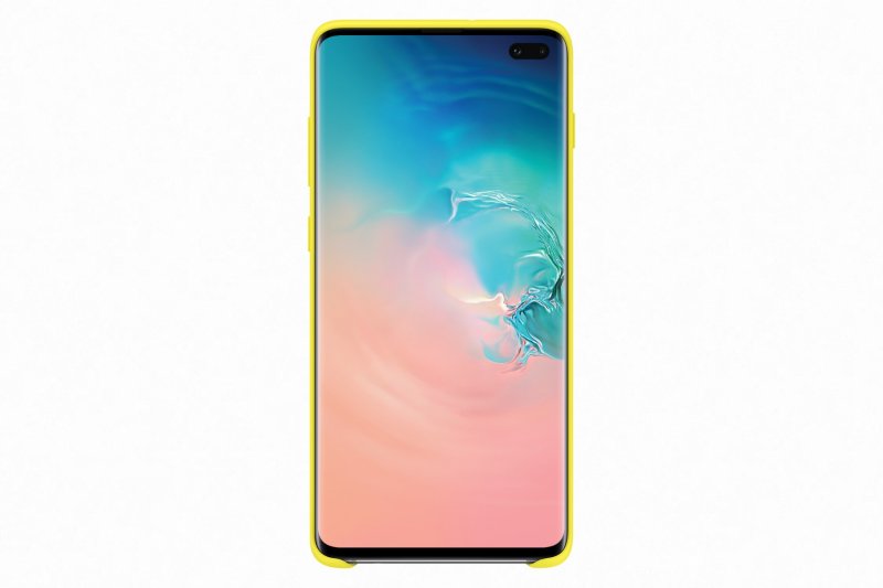 Samsung Silicone Cover S10+ Yellow - obrázek č. 1