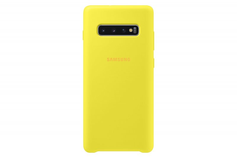 Samsung Silicone Cover S10+ Yellow - obrázek produktu
