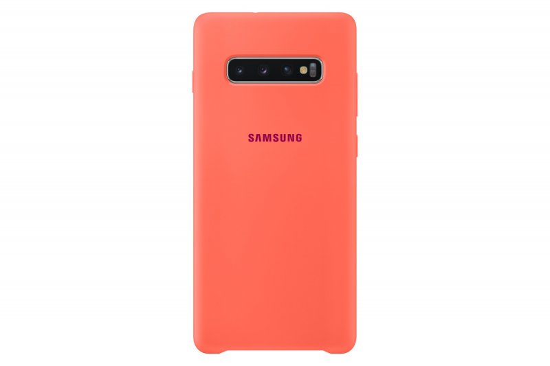 Samsung Silicone Cover S10+ Berry Pink - obrázek produktu