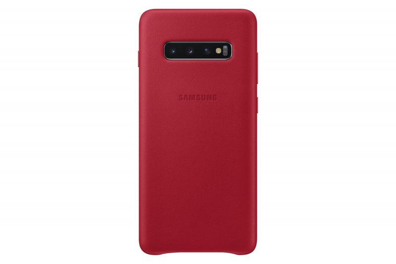 Samsung Leather Cover S10+ Red - obrázek produktu