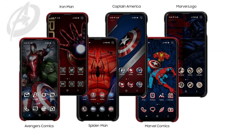 Samsung Stylové pouzdro Captain America pro Galaxy S10e - obrázek č. 1