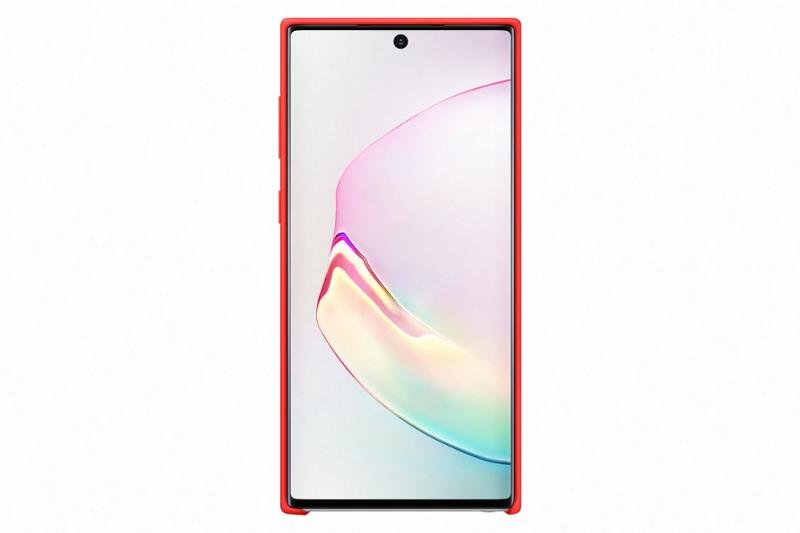 Samsung Silikonový kryt pro Galaxy Note10 Red - obrázek č. 1
