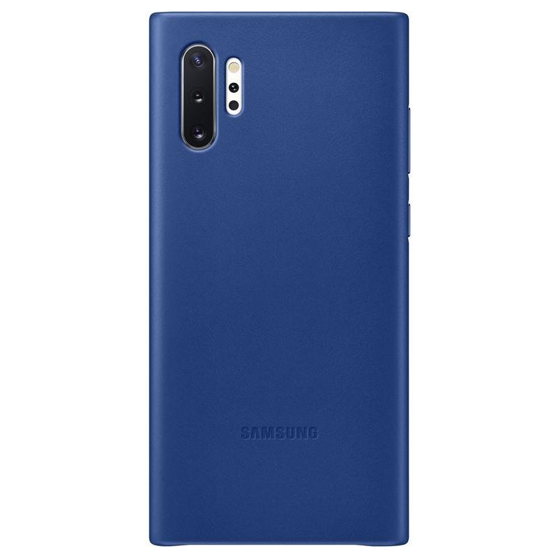 Samsung Kožený zadní kryt pro Galaxy Note10+ Blue - obrázek produktu