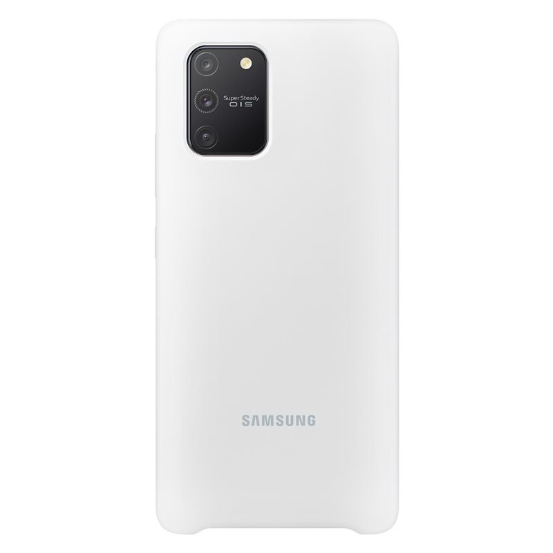 Samsung Silikonový kryt pro Galaxy S10 Lite White - obrázek produktu