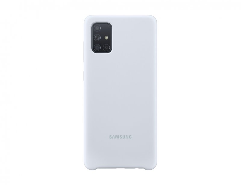 Samsung Silikonový kryt pro Galaxy A71 Silver - obrázek produktu