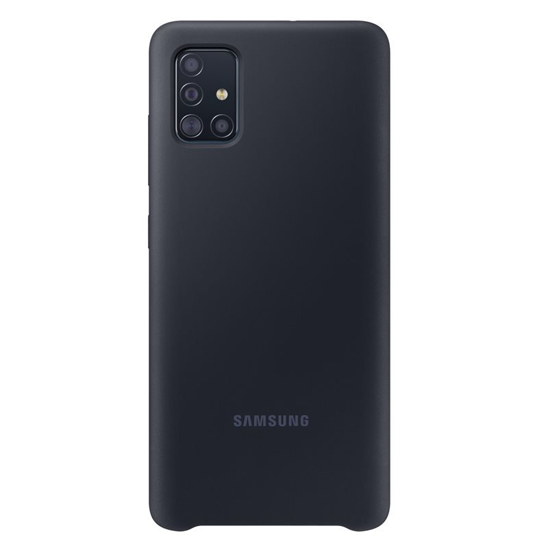Samsung Silikonový kryt pro Galaxy A51 Black - obrázek produktu
