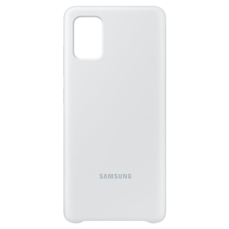 Samsung Silikonový kryt pro Galaxy A51 White - obrázek č. 2