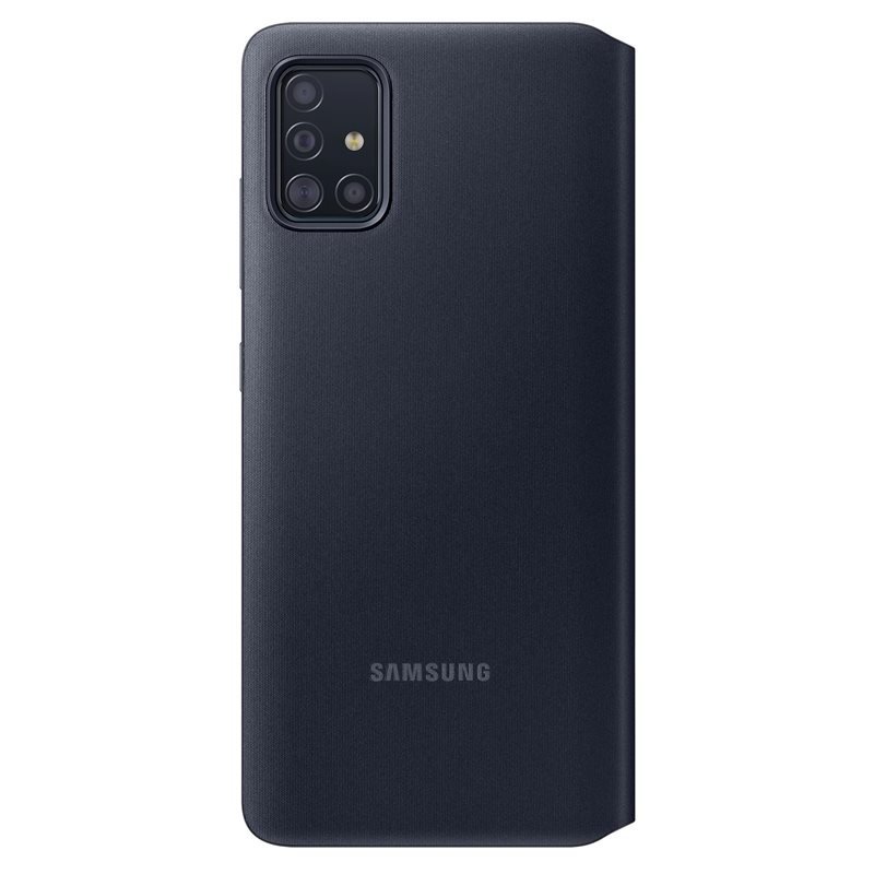Samsung Flipové pouzdro S View Galaxy A51 Black - obrázek č. 1
