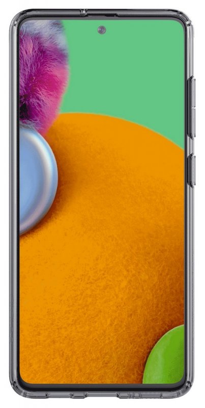 Samsung Poloprůhledný zadní kryt pro Galaxy A51 Black - obrázek č. 1