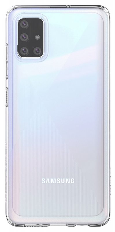 Samsung Poloprůhledný zadní kryt pro Galaxy A51 Transparent - obrázek produktu