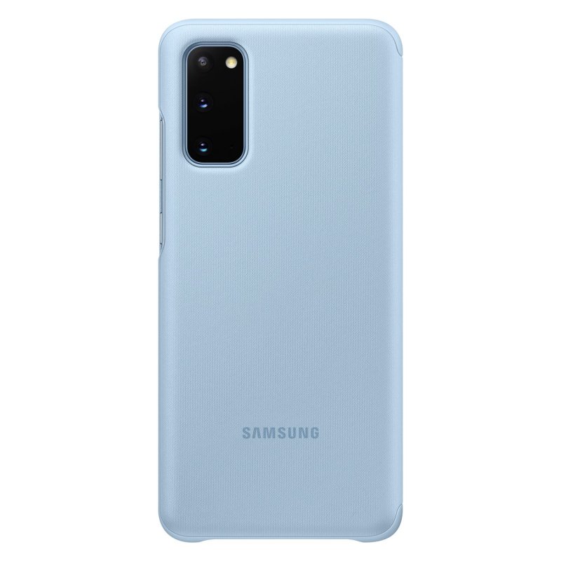 Samsung Flipové pouzdro Clear View S20 Sky Blue - obrázek č. 1
