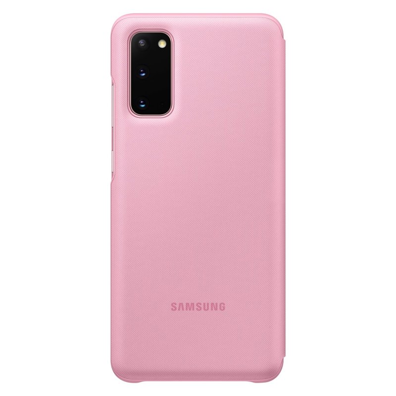 Samsung Flipové pouzdro LED View S20 Pink - obrázek č. 1